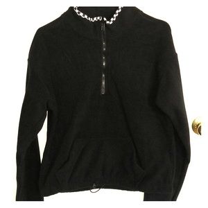 Black Sweater No Hoodie